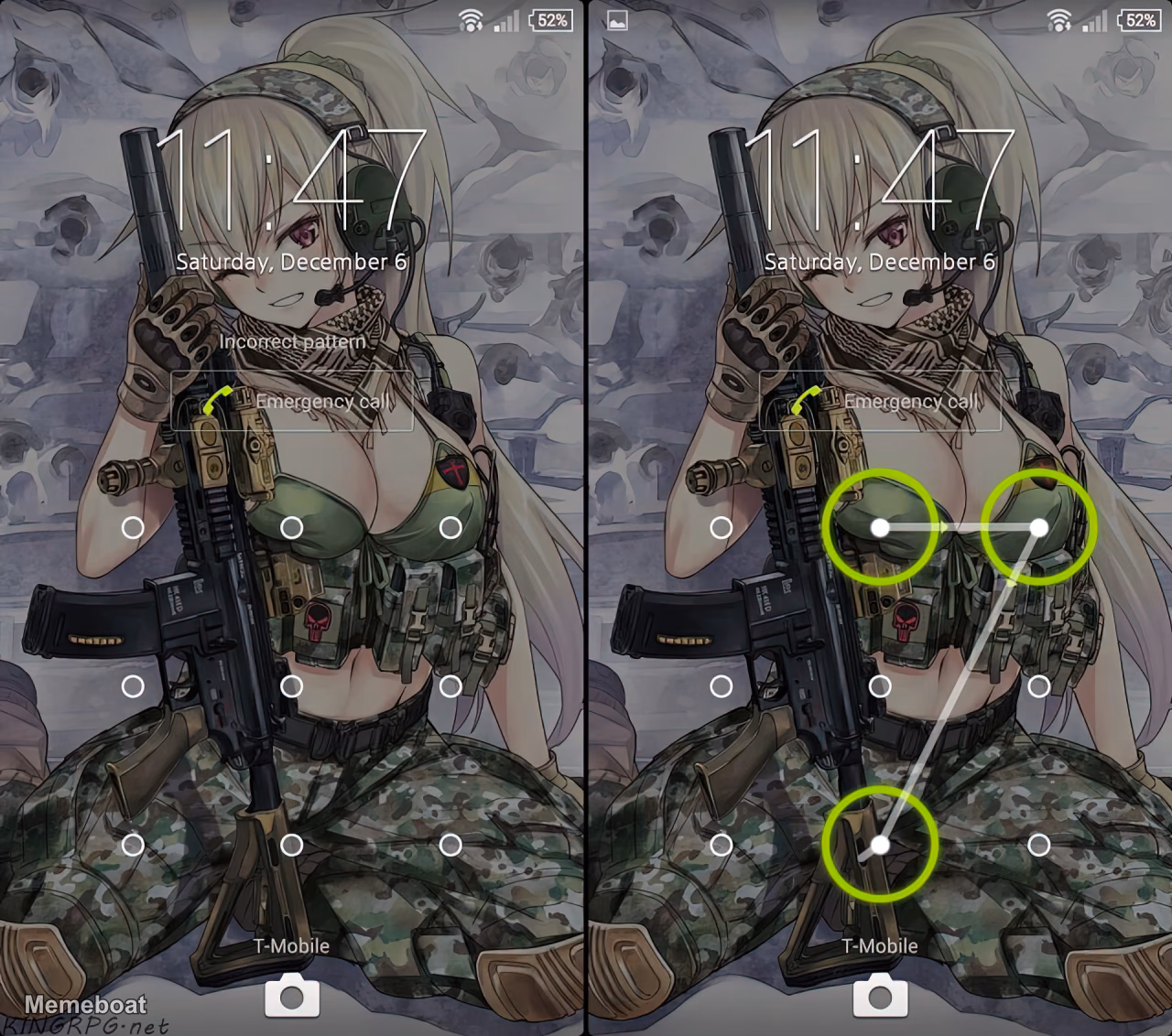 Girls' Frontline HK416 'Incorrect Pattern' - meme generator image preview