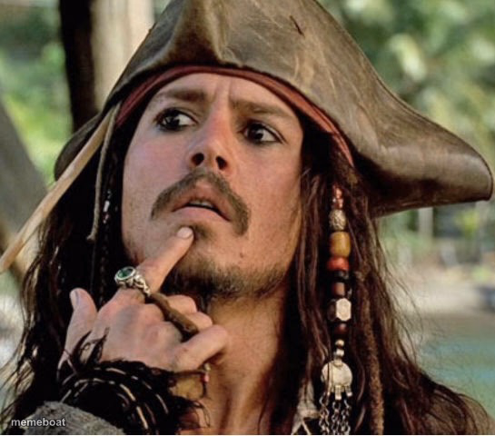 Gives Pause Pirate - meme generator image preview