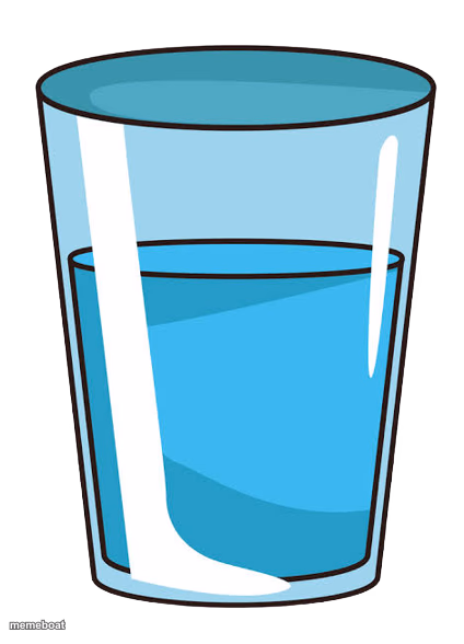 Glass of water - meme generator image preview