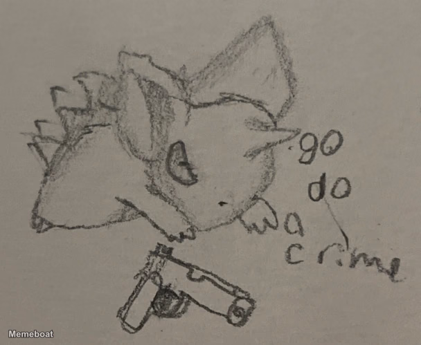 Go Do a Crime - meme generator image preview