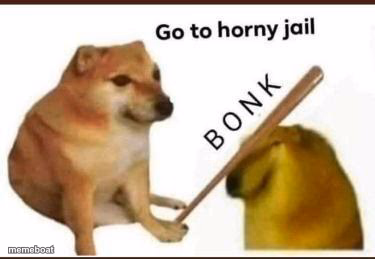 Go to horny jail - meme generator image preview