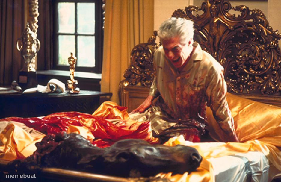 Godfather, horse head - meme generator image preview