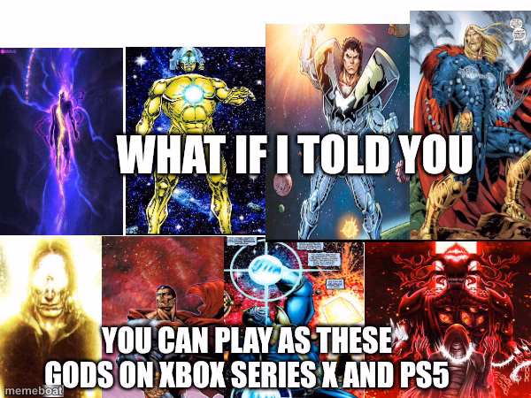 Gods of Monarch Rise to Power&Justice - meme generator image preview