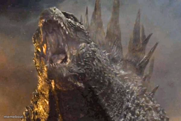 Godzilla 2014 come at me bro - meme generator image preview