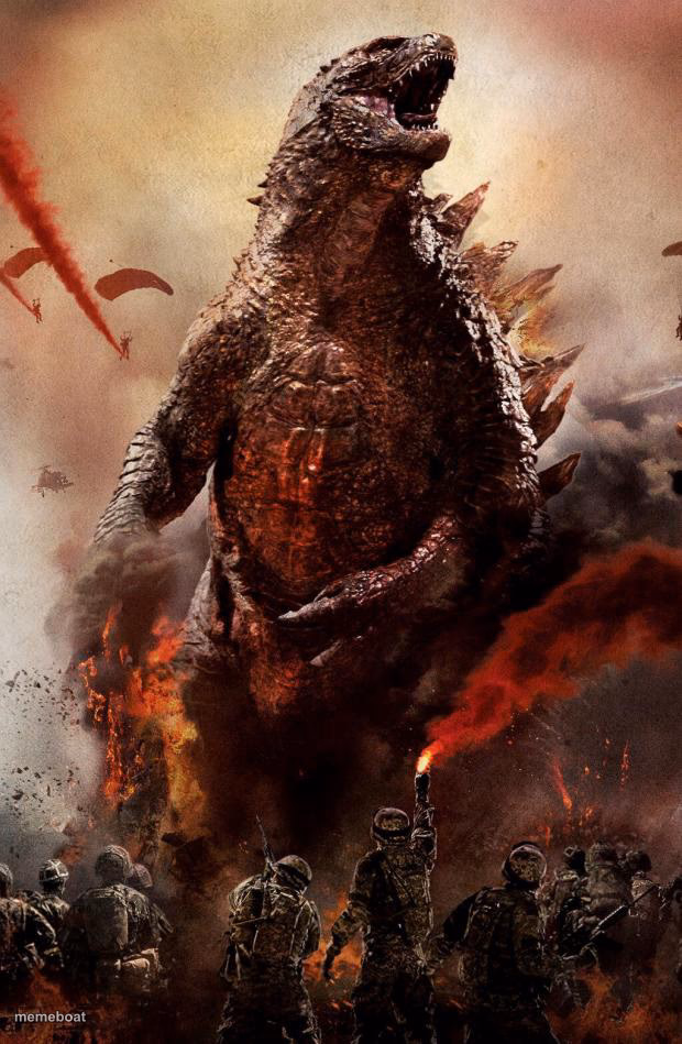 Godzilla - meme generator image preview