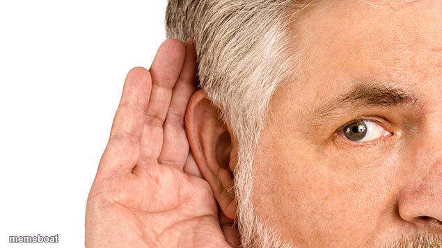 Going deaf - meme generator image preview