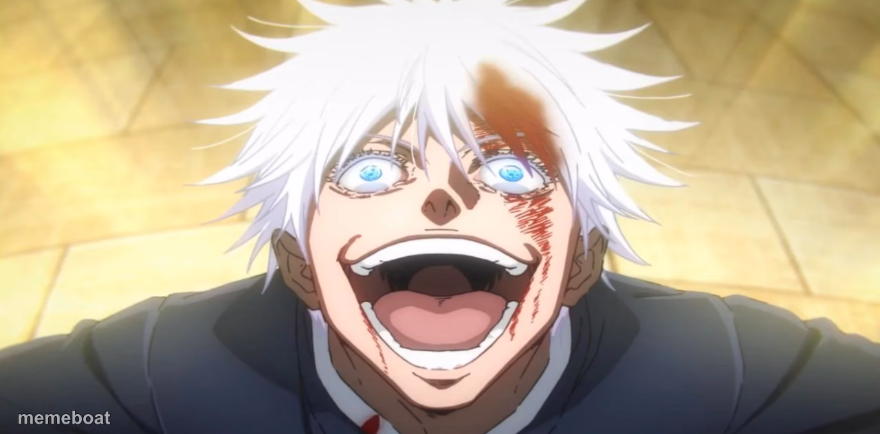Gojo insane - meme generator image preview