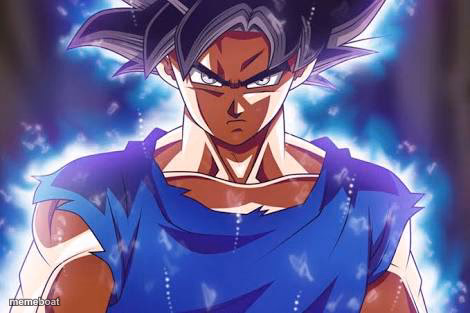 Goku ultra instinct - meme generator image preview