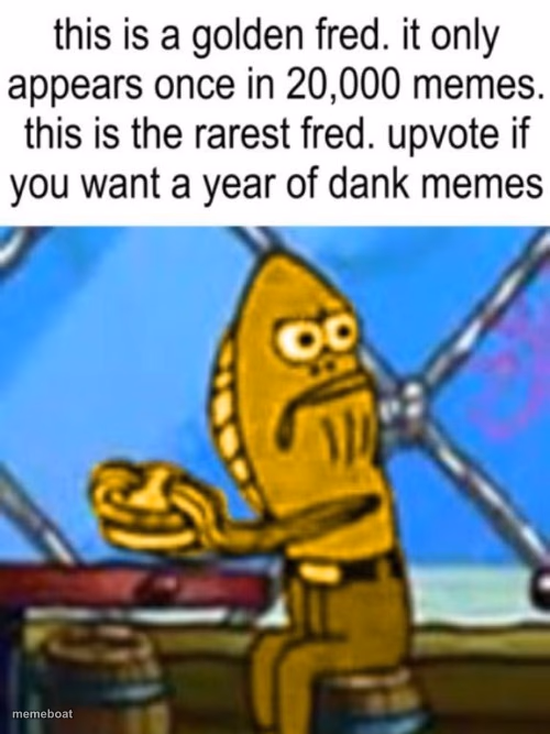 Golden fred - meme generator image preview