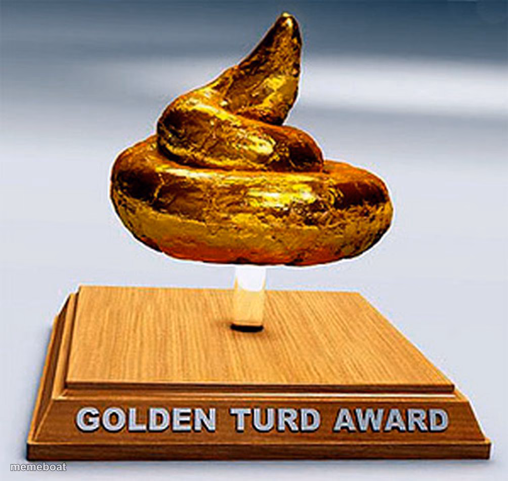 golden turd award - meme generator image preview