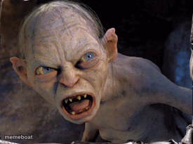 Gollum lord of the rings - meme generator image preview