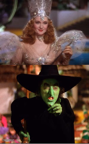 Good and Bad Witch - meme generator image preview