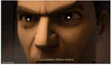 Good soldiers follow orders