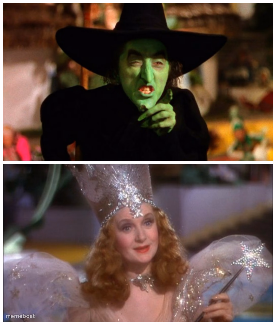 Good witch/bad witch - meme generator image preview