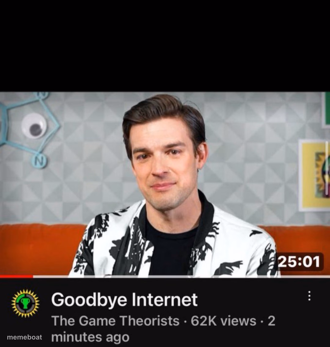 Goodbye MatPat - meme generator image preview