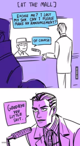 Goodbye you little shit