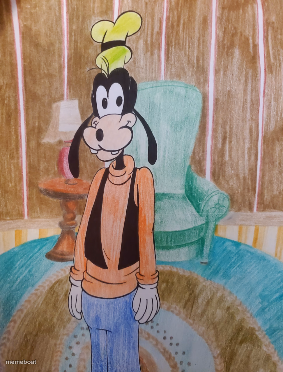 Goofy drawing - meme generator image preview