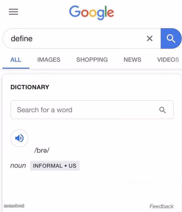 Google Definition - meme generator image preview