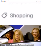 Google search shopping