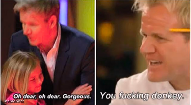 Gordon Ramsay kids vs adults - meme generator image preview