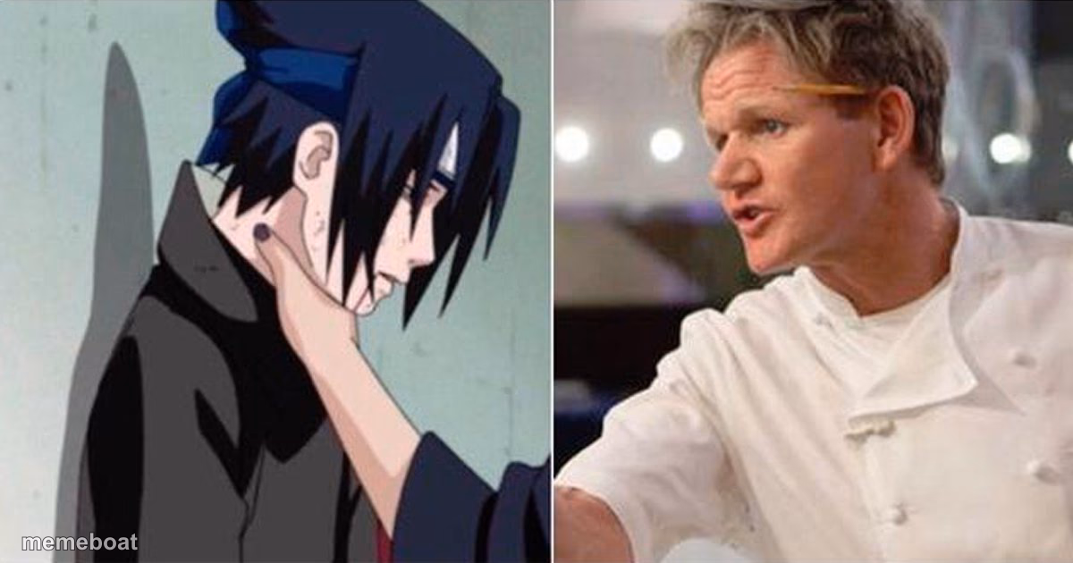 Gordon Ramsey Sasuke Choke - meme generator image preview