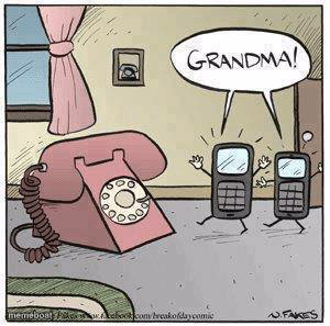 Grandma Phone - meme generator image preview