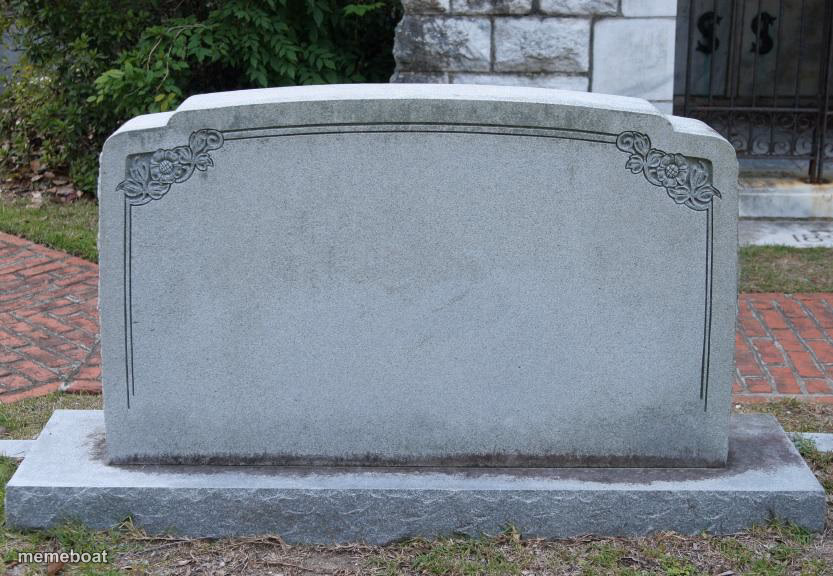 Gravestone - meme generator image preview