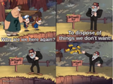 Gravity Falls Bottomless Pit