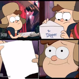 Gravity falls note