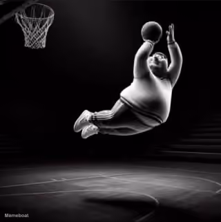 Fat Guy Slam Dunk