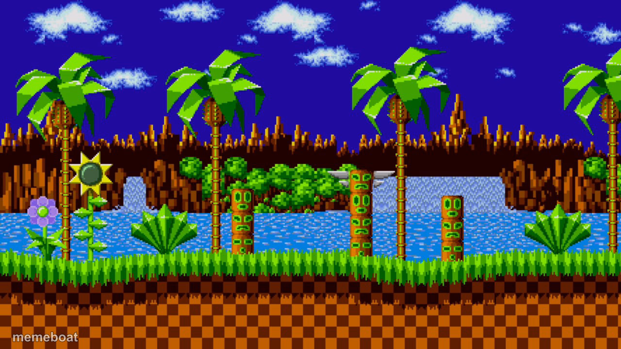 Green hill zone - meme generator image preview