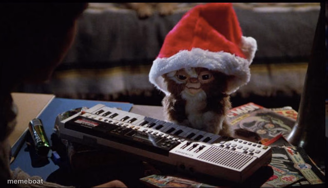 Gremlin Christmas - meme generator image preview