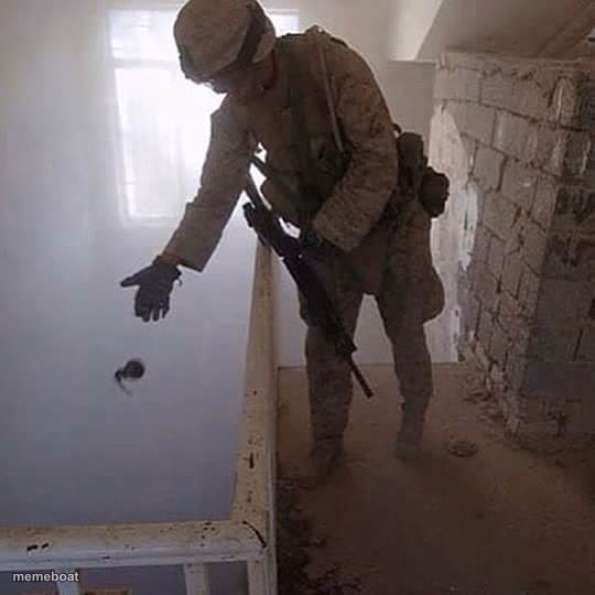 Grenade Drop - meme generator image preview