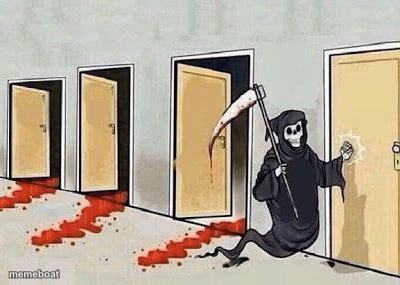 Grim reaper 4 doors - meme generator image preview