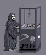 Grim Reaper Claw Machine