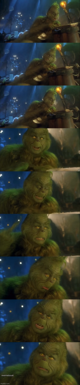 Grinch Schedule - meme generator image preview