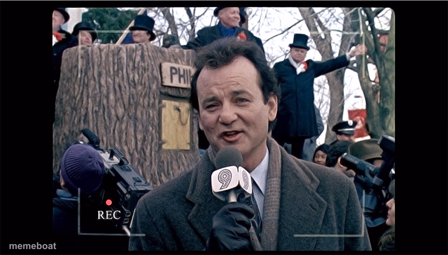 ground hogs day movie - meme generator image preview