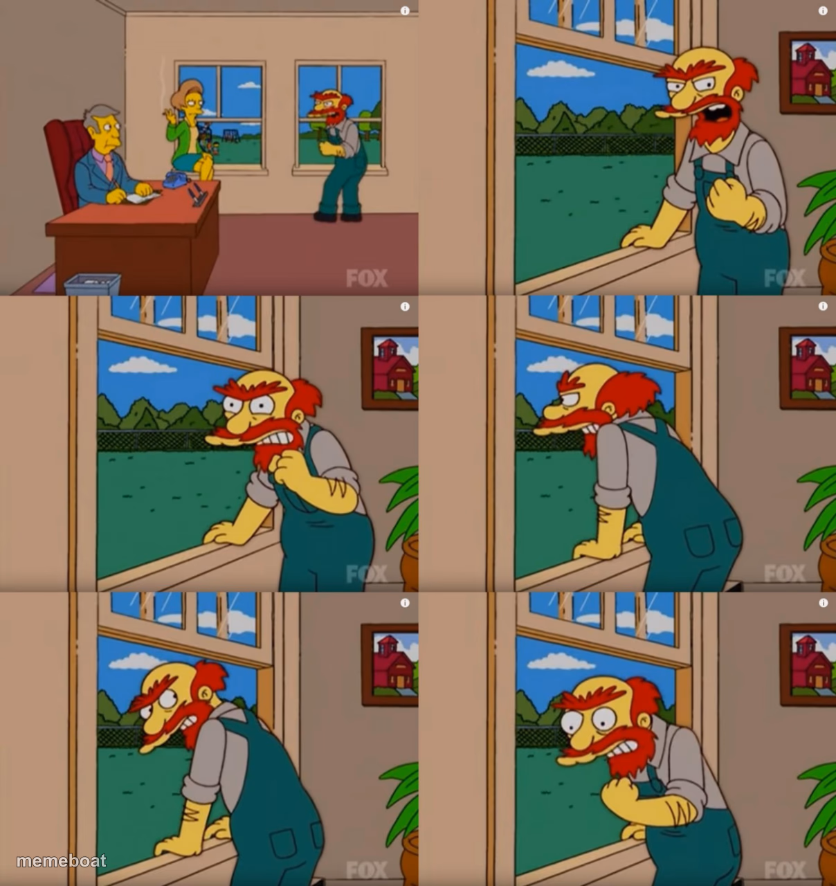 Groundskeeper Willie Natural Enemies - meme generator image preview