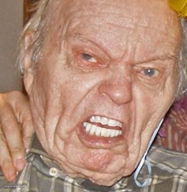 Grumpy Grandpa - meme generator image preview