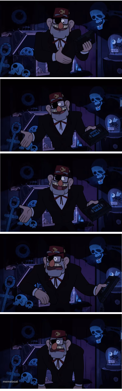Grunkle Stan Describes - meme generator image preview