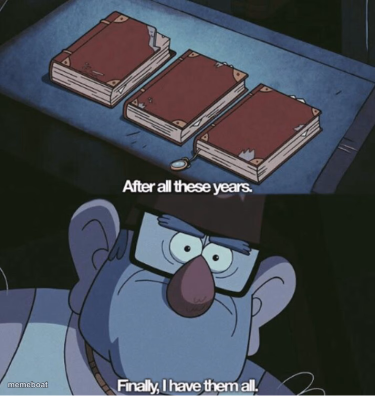 Grunkle Stan I have them all - meme generator image preview