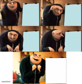 Gru's plan 5 panel