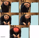 Gru's plan (red eyes edition)