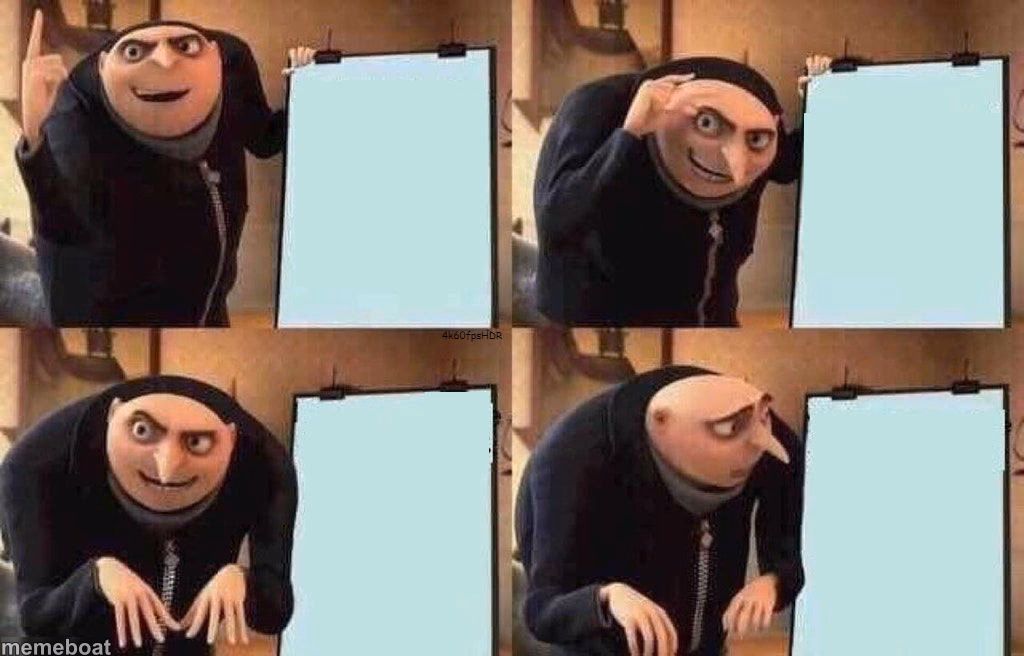 Gru's Whiteboard - meme generator image preview