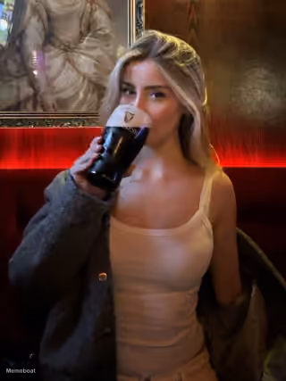 Guinness Drinker Looking At You