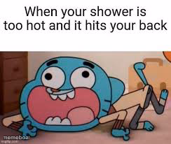 Gumball scream - meme generator image preview