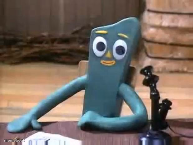 gumby most interesting man - meme generator image preview