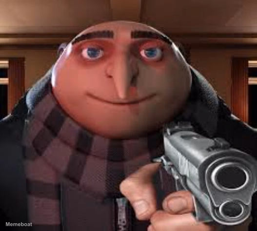 Gunpoint Gru - meme generator image preview
