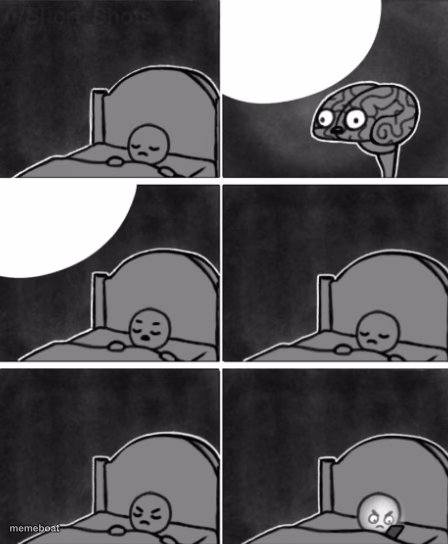 Guy can't sleep - meme generator image preview