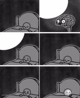 Guy can't sleep